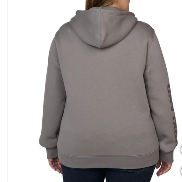 New! Gray Hoodie Sweatshirt Kirkland Signature Men/Women Size L/XL Or XL/XXL NWT - Picture 3 of 16